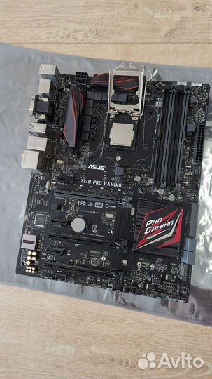 Материнская плата Asus с процессором i7 6700K