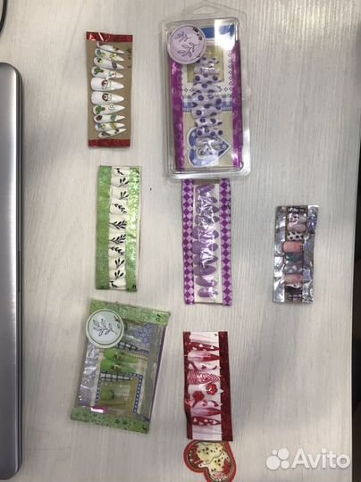 Накладные ногти (без клея)