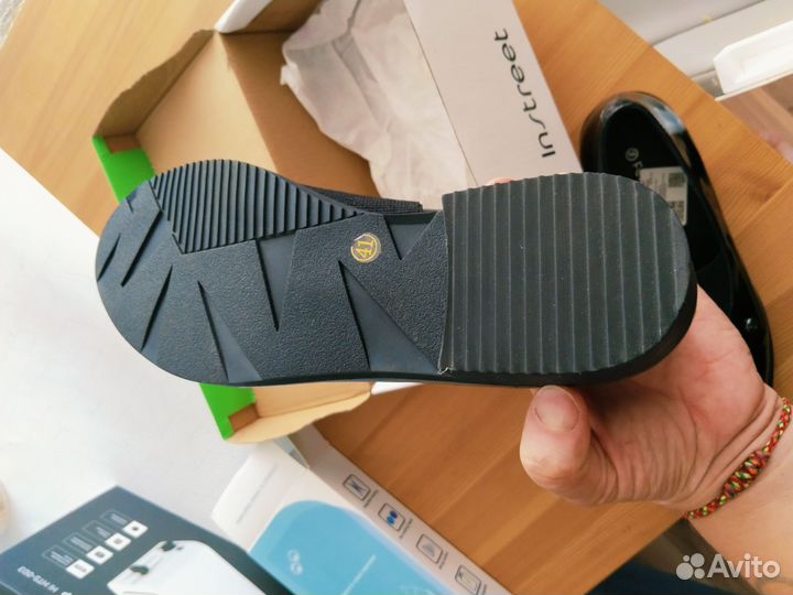 Кожаные лоферы 40