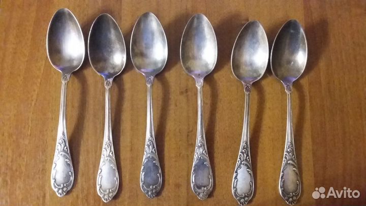 Мельхиоровые ложки, вилки, ножи СССР