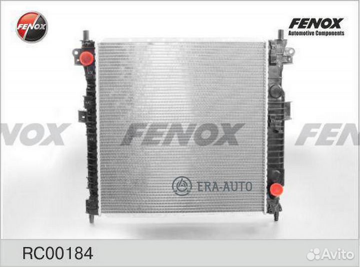 Fenox RC00184 Радиатор ssangyong actyon 05- 2.3DI MT (555x578x26/паяный)