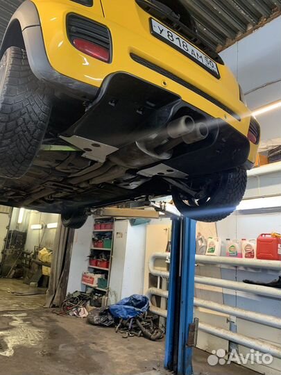 Диффузор задний mini cooper R56 JCW