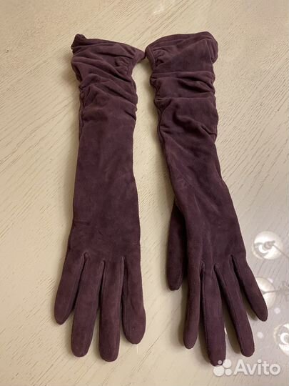 Перчатки высокие