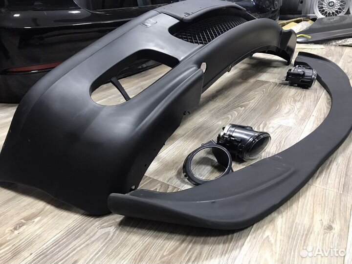 Губа e46 элерон