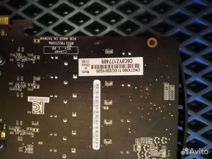 Видео карта GTX560 Ti