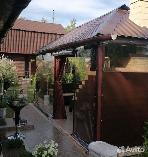 Мягкие и гибкие окна для террас