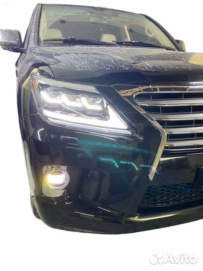 Фары Lexus LX570 стиль 2020 года
