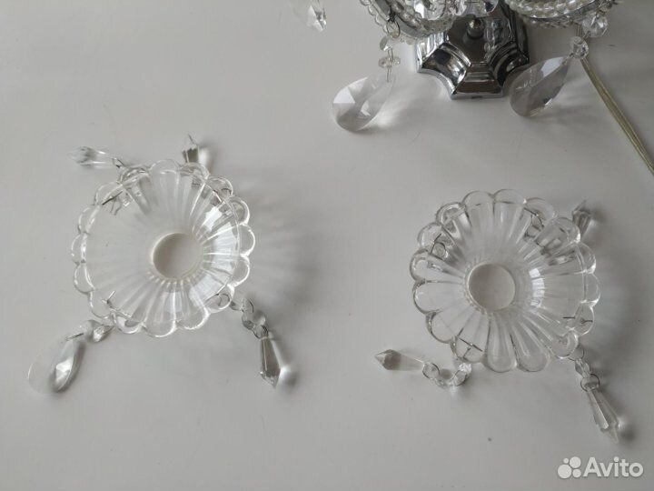 Бра хрустальное