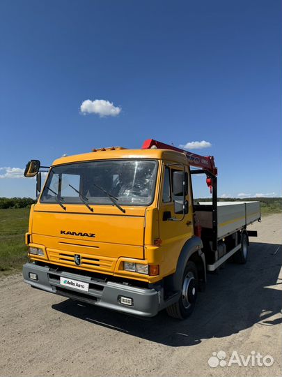 КАМАЗ 4308 с КМУ, 2011