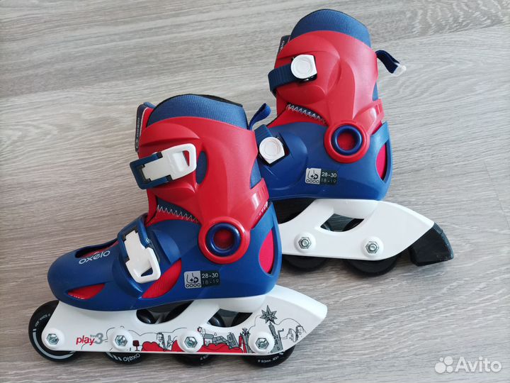 Роликовые коньки детские раздвижные
