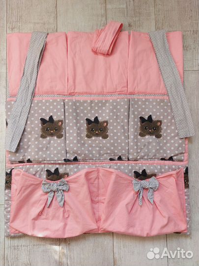 Органайзер на детскую кроватку 2 шт)