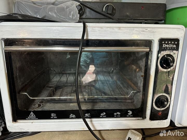 Мини печь духовка бу