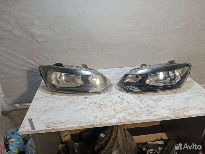 Фара левая Volkswagen polo