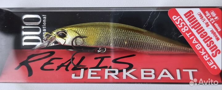 Duo Realis Jerkbait 85SP (10 расцветок)
