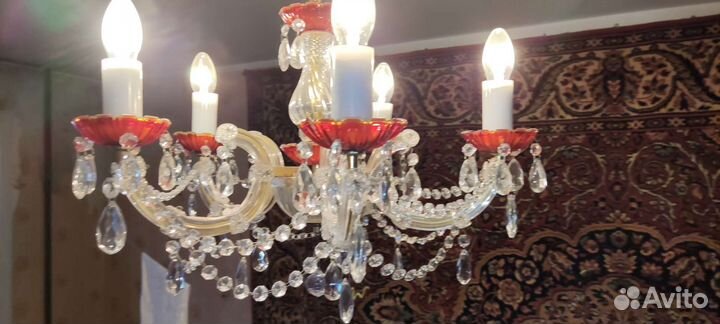 Хрустальная люстра СССР