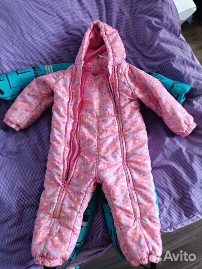 Комбинезон для девочки демисезонный