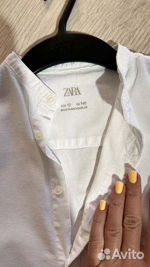 Брюки и рубашка zara школьная форма