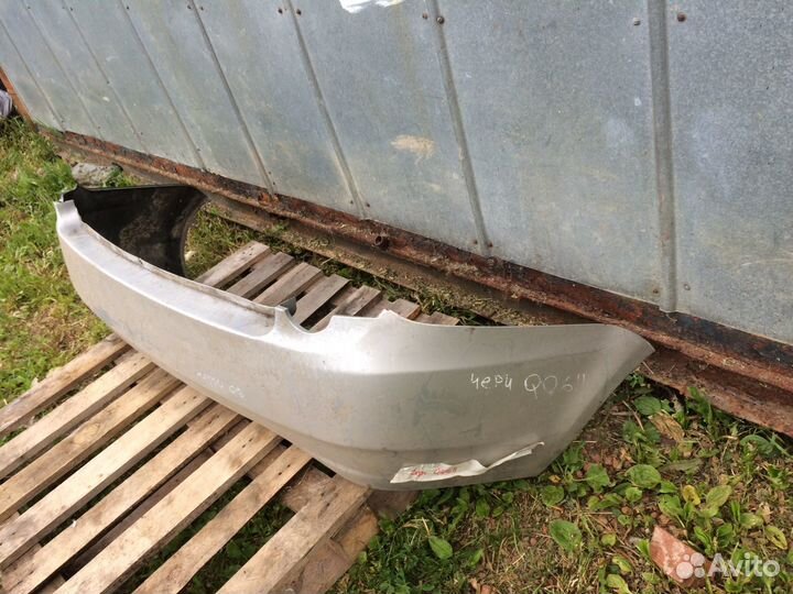 Задний бампер chery qq6