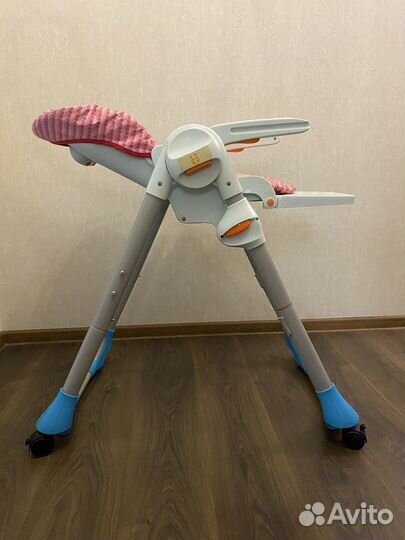 Детский стульчик для кормления chicco polly