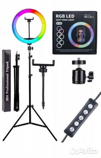 Кольцевая лампа Soft Ring Light MJ26, 26 см Новая