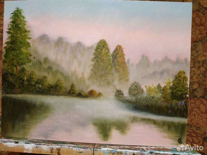 Картина маслом пейзаж 