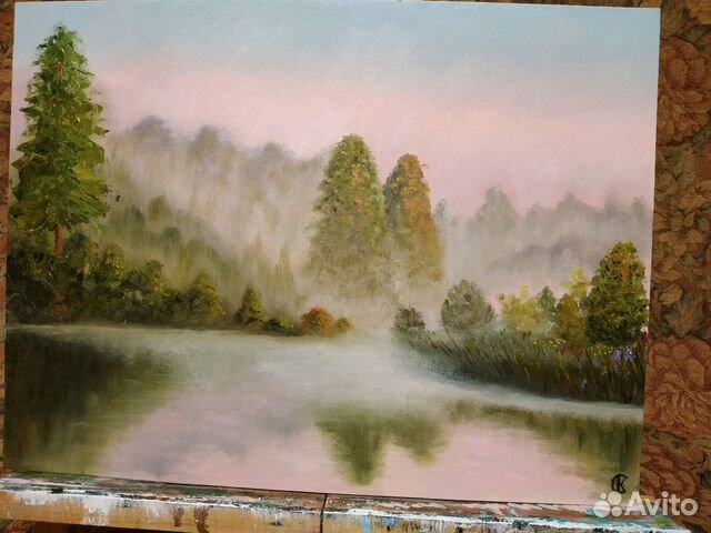 Картина маслом пейзаж 