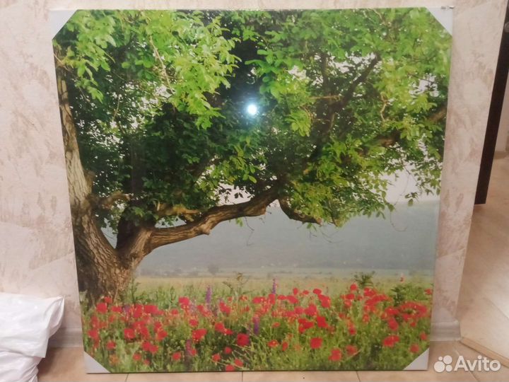 Картина постер фото 90х90 см