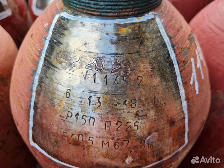 Пустые газовые баллоны для газа гелий