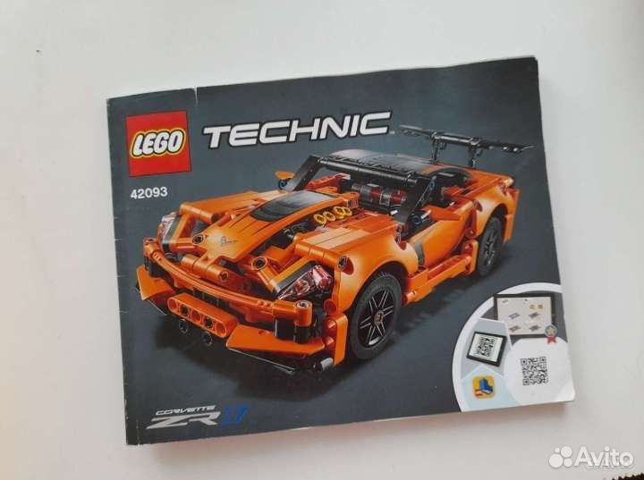 Lego Technic 42093 chevrolet corvette 2R1