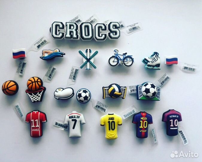 Джиббитсы для Крокс новые спорт