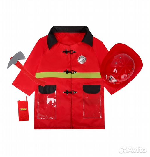 Новогодний костюм пожарника