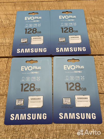 Карта памяти Micro Sd 128 samsung EVO plus