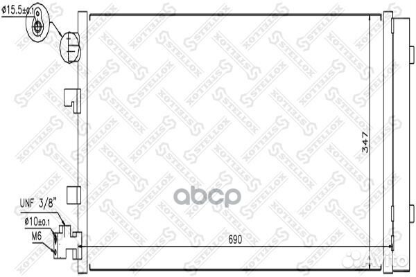 Радиатор кондиционера R-fluence.megan.scen-3 09