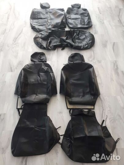 Автомобильные чехлы из экокожи KIA RIO