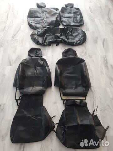 Автомобильные чехлы из экокожи KIA RIO