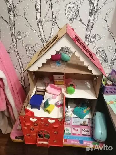 Домик кукольный