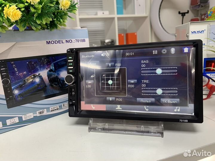 Магнитола 2din 7018B