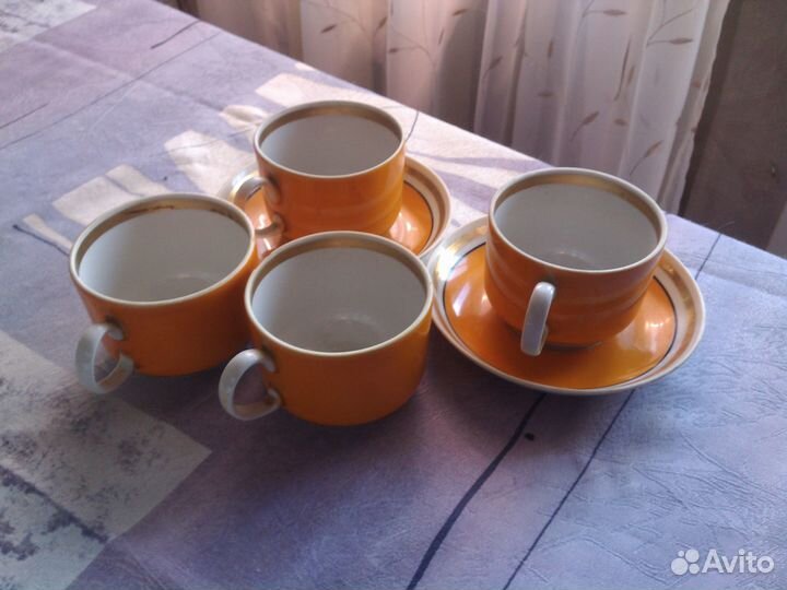 Фарфоровая и стеклянная посуда времен СССР