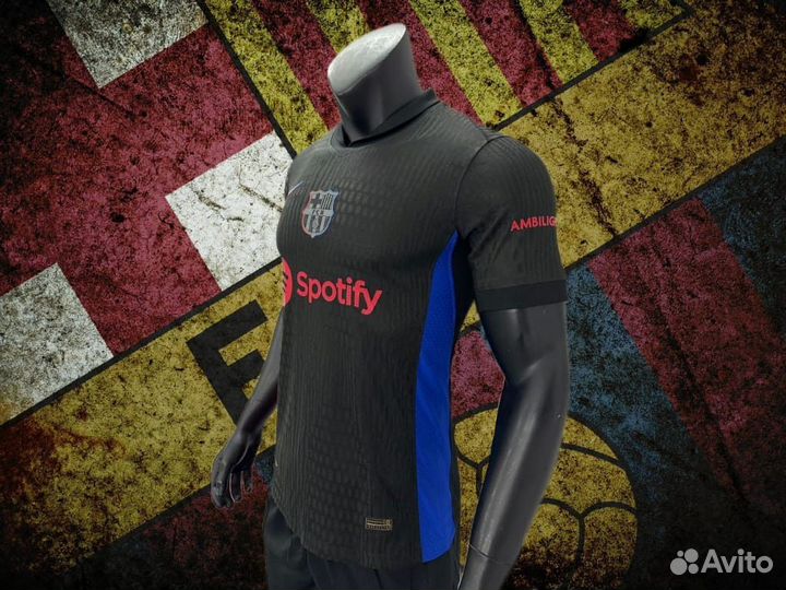 Футболка Барселона сезон 24/25 гостевая