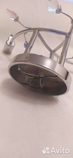 Люстра потолочная трехрожковая без плафонов