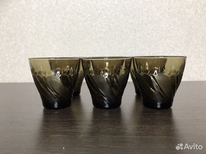 Стаканчики из закаленого стекла 6 шт