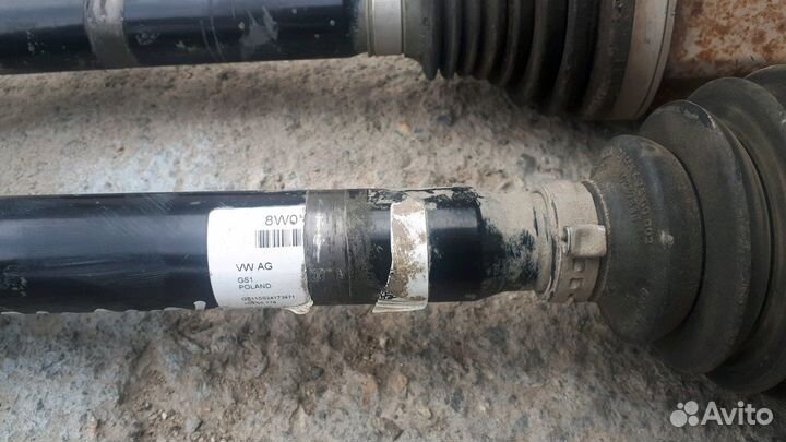 Привод левый Audi A4 B9 Ауди А4 Б9