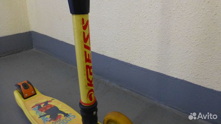 Самокат Kreiss трехколесный премиум