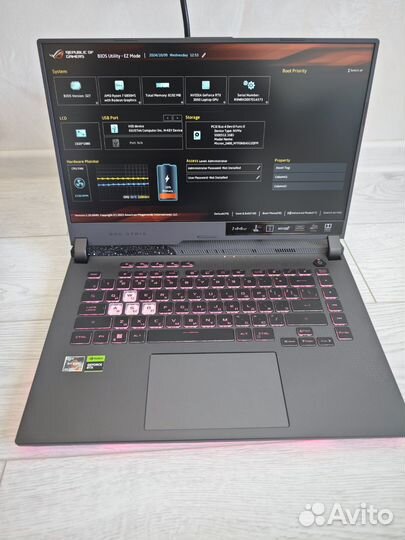 Игровой ноутбук Asus ROG Strix G513RC-HN088 новый