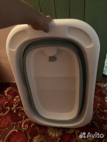 Детская ванночка для купания складная