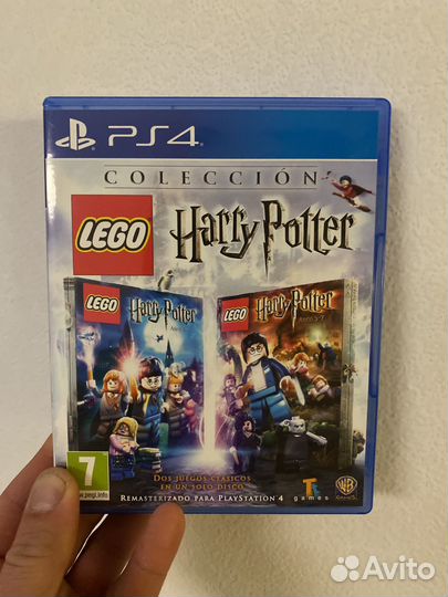 Lego Harry Potter ps4 диск с игрой