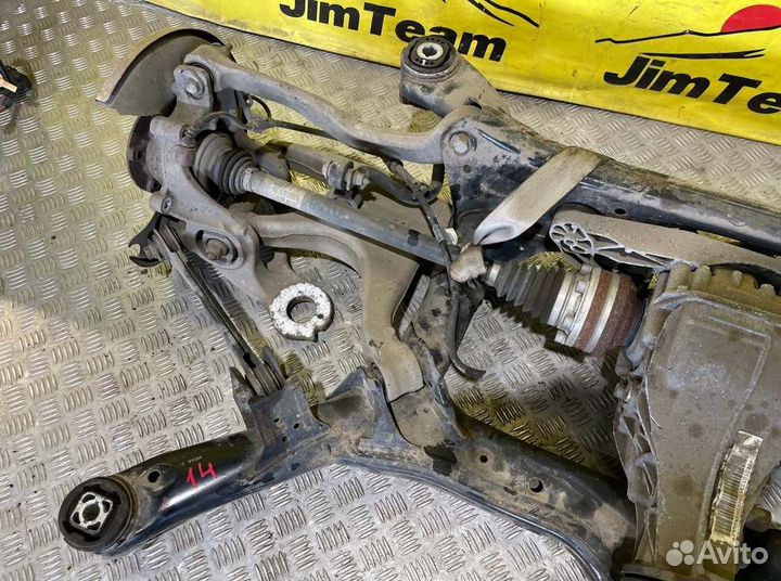 Балка подвески подрамник задняя Audi A7 4G 4GA 4GF