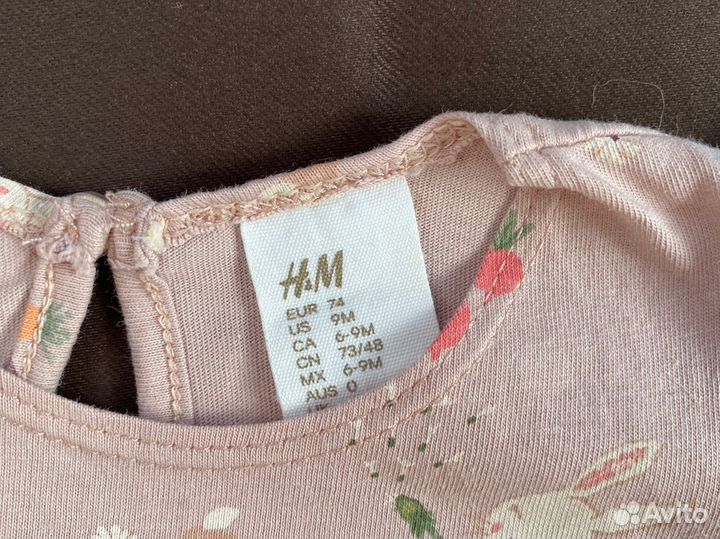 Вещи пакетом для девочки 74