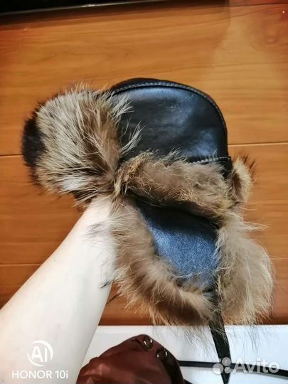 Мужская шапка ушанка