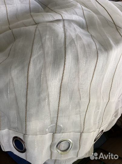 Вуаль шторы тюль